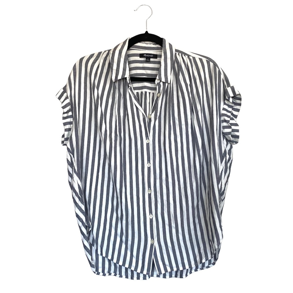 Madewell Striped Button Down Shirt